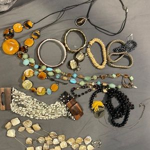 lot of assorted jewelry from various department stores